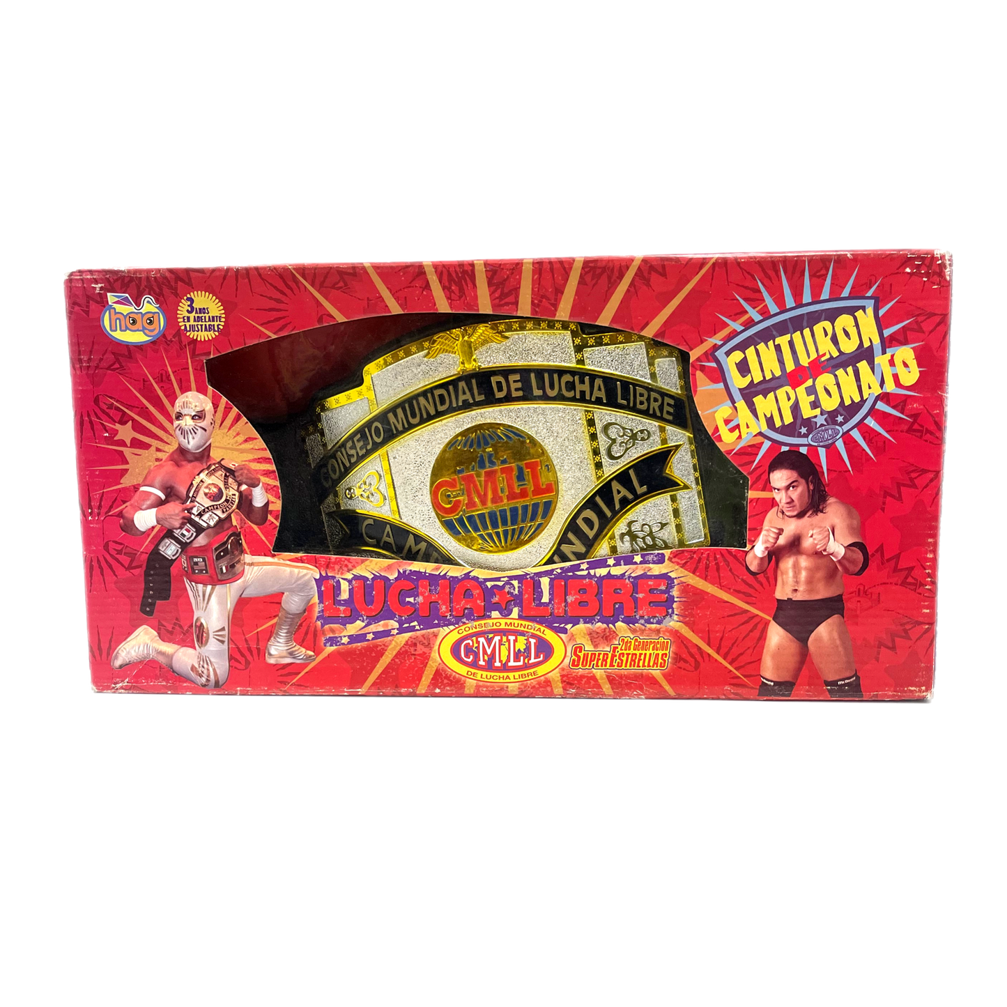 CMLL championship belt Hag role play championship title belt