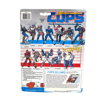 Hasbro Cops N Crooks Texas Sheriff Sundown vintage action figure Moc 80s