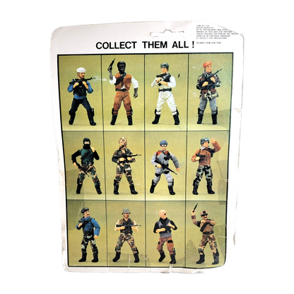 Paco The Magnificent Team vintage action figure bootleg ko GI Joe Mego like