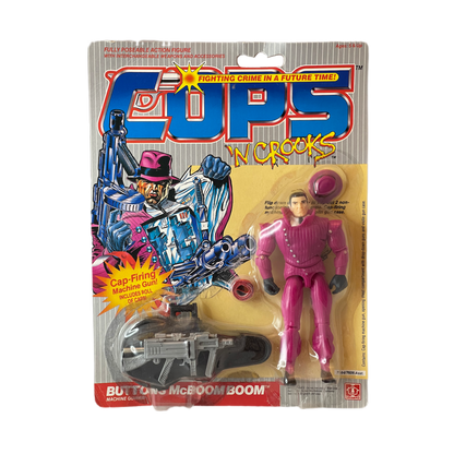 Hasbro Cops N Crooks Buttons McBoomBoom