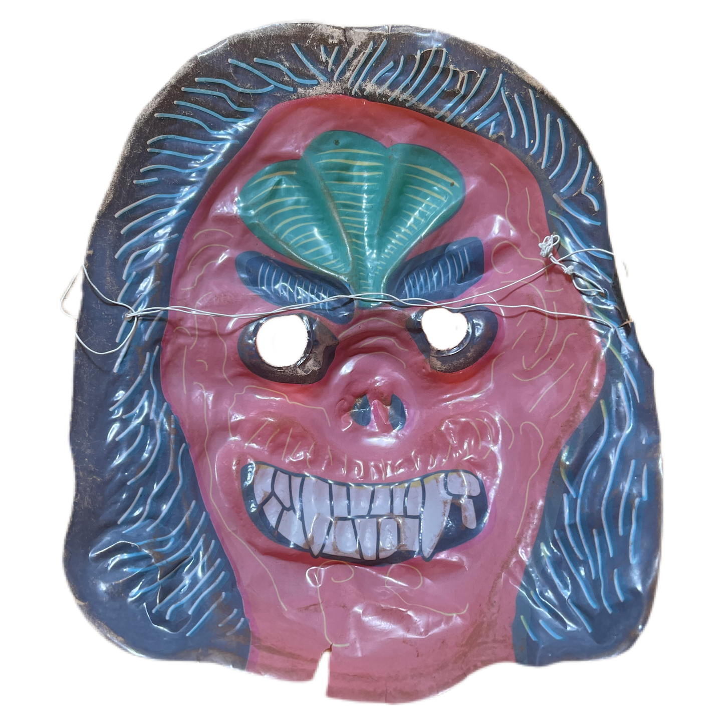 Vintage plastic Halloween masks