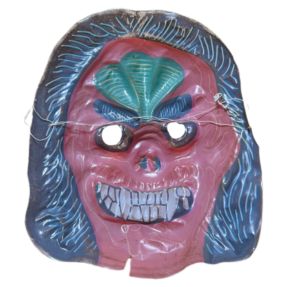Vintage plastic Halloween masks