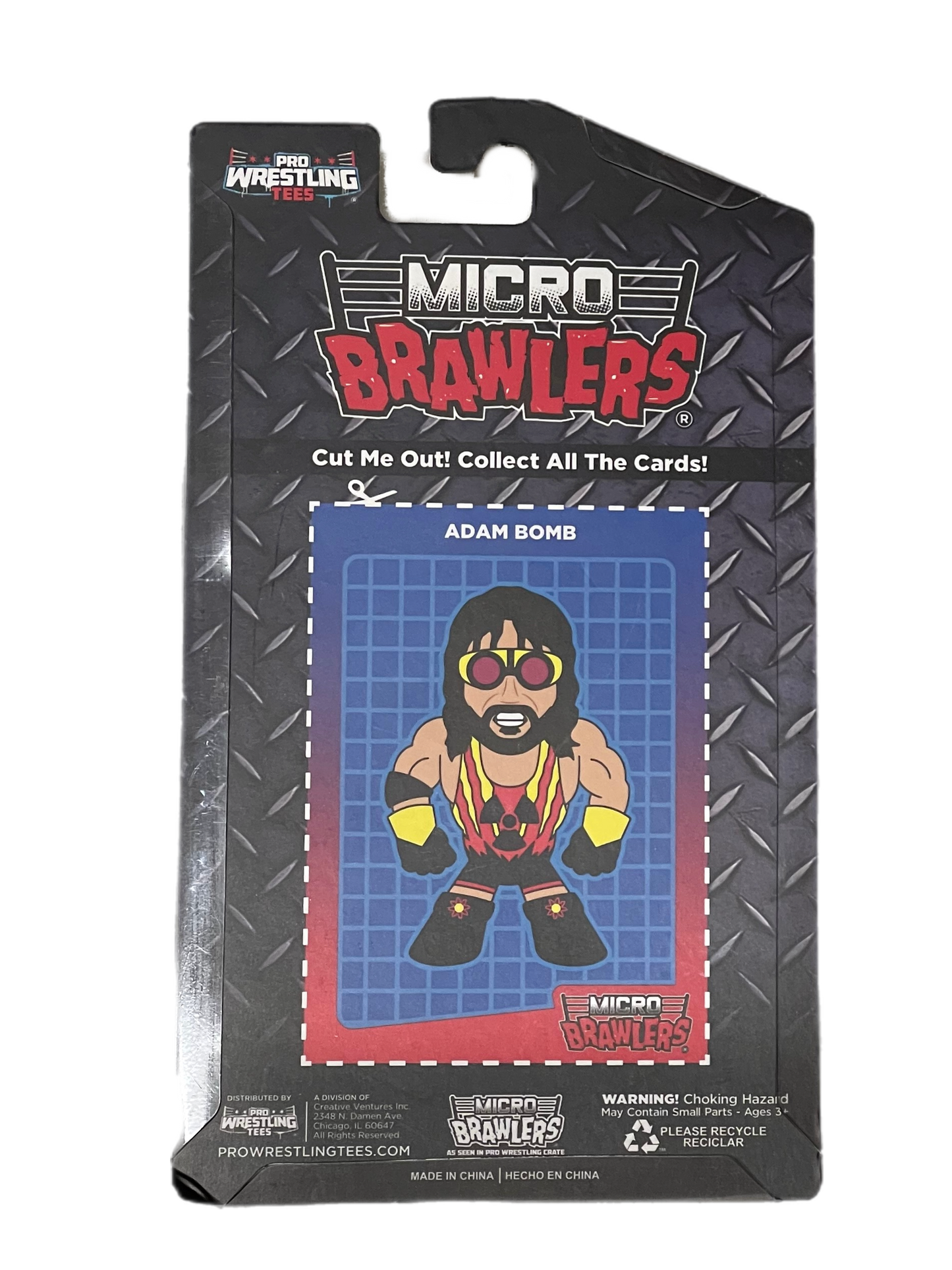 Mini adam bomb micro brawler SIGNED