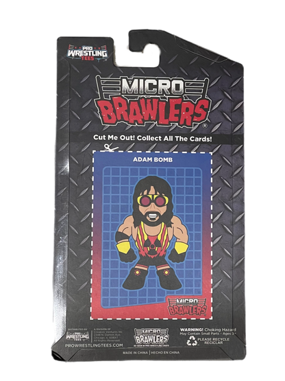Mini adam bomb micro brawler SIGNED