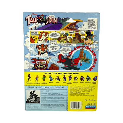 Disneys Tale Spin Dumptruck playmates vintage action figure Moc 90s