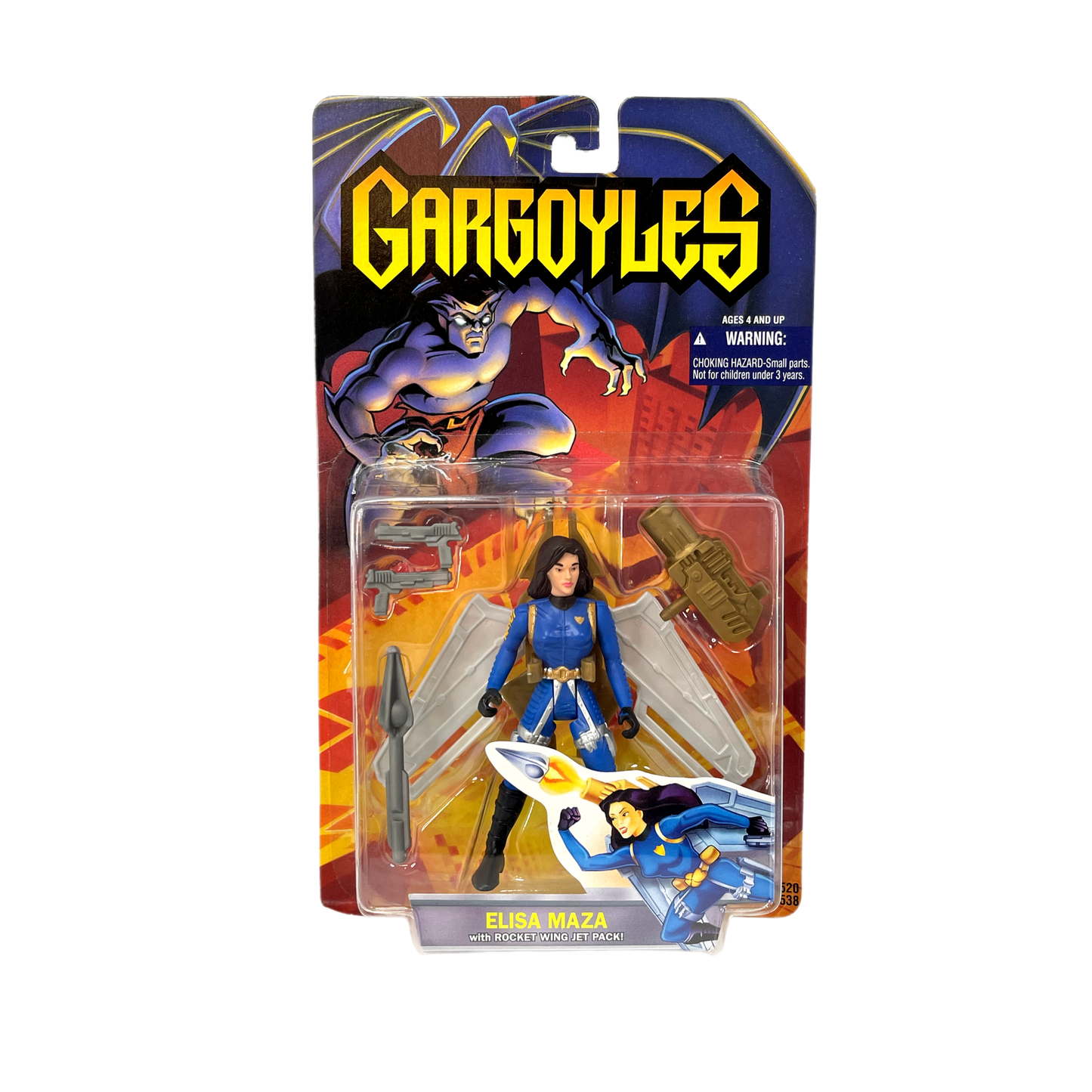 Kenner Gargoyles Elisa Maza vintage action figure Moc 90s cartoon Disney