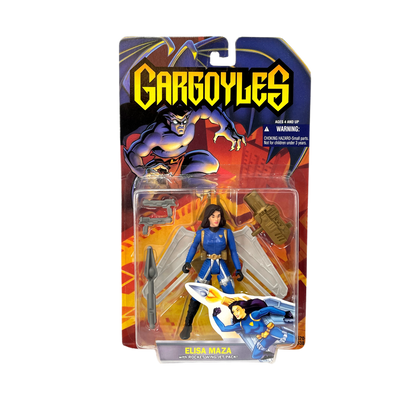 Kenner Gargoyles Elisa Maza vintage action figure Moc 90s cartoon Disney