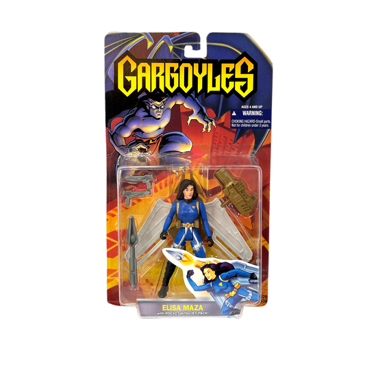 Kenner Gargoyles Elisa Maza vintage action figure Moc 90s cartoon Disney