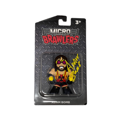 Mini adam bomb micro brawler SIGNED