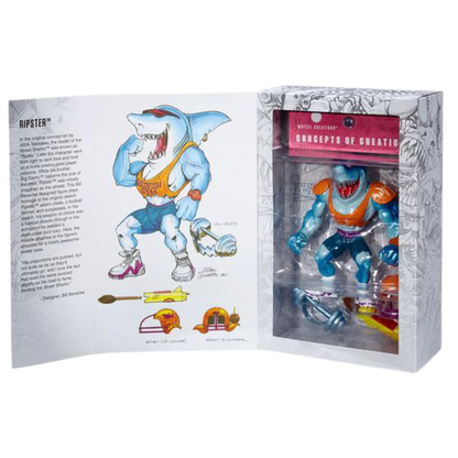 Mattel Creations Street Sharks complete set