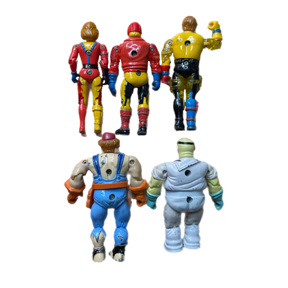 LJN Bionic Six action figures
