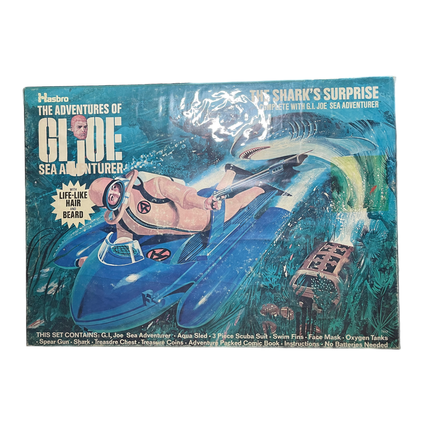 1970 Hasbro GI Joe Sea Adventurer The Shark’s Suprise