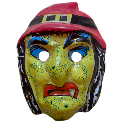 Vintage plastic Halloween masks