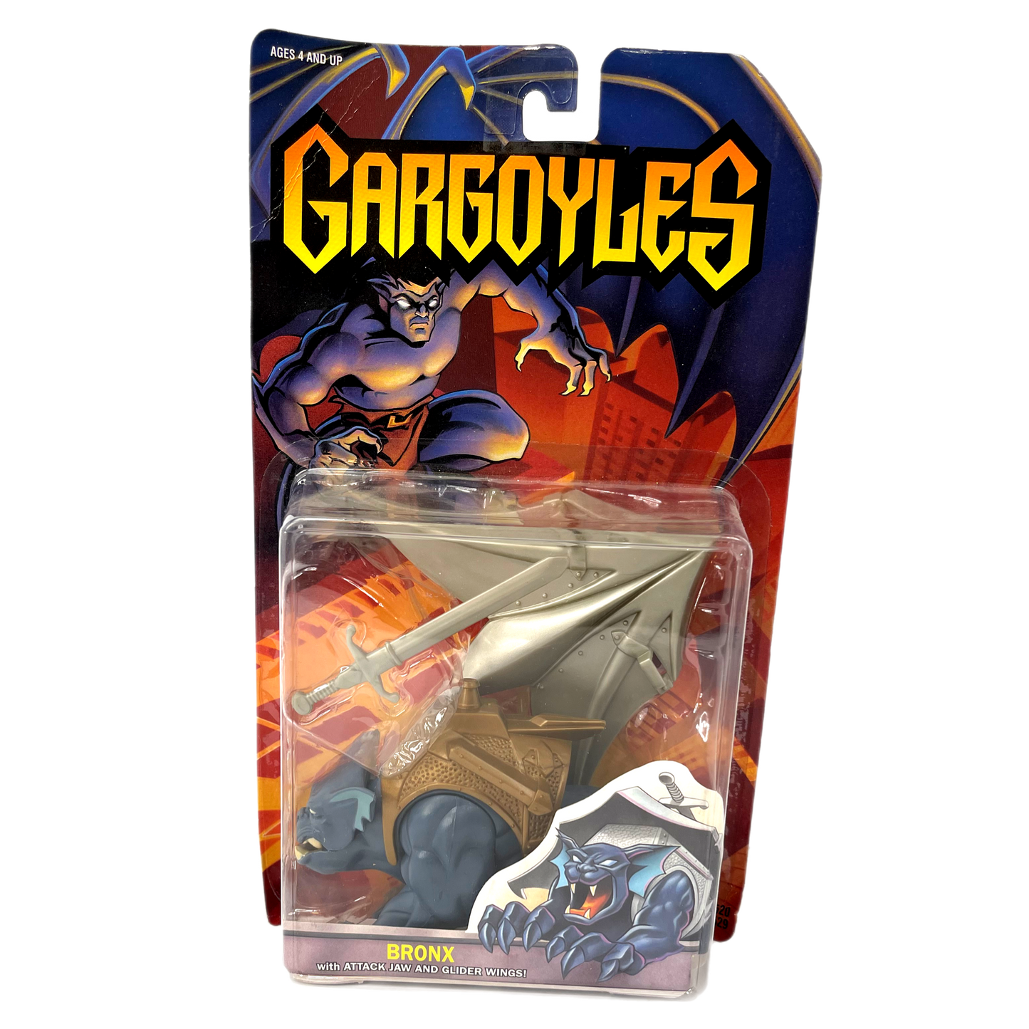 Kenner Gargoyles Disney 90s Cartoon Bronx good guy vintage action figure