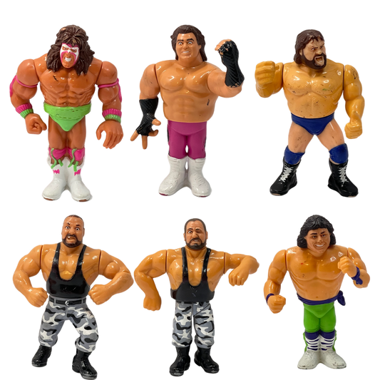 Vintage WWF Hasbro jobber vintage action figure lot