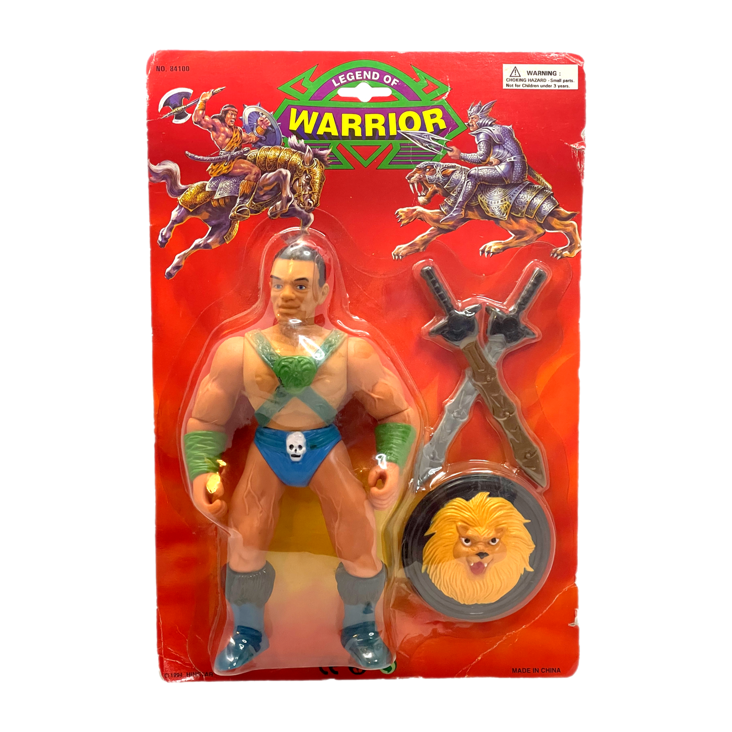 Hinstar Legend Of Warrior Vintage Action Figure mint on card assorted selection