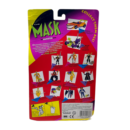 Kenner The Mask The Animated Series Marshall Mask European Exclusive crazy rare moc 1990s