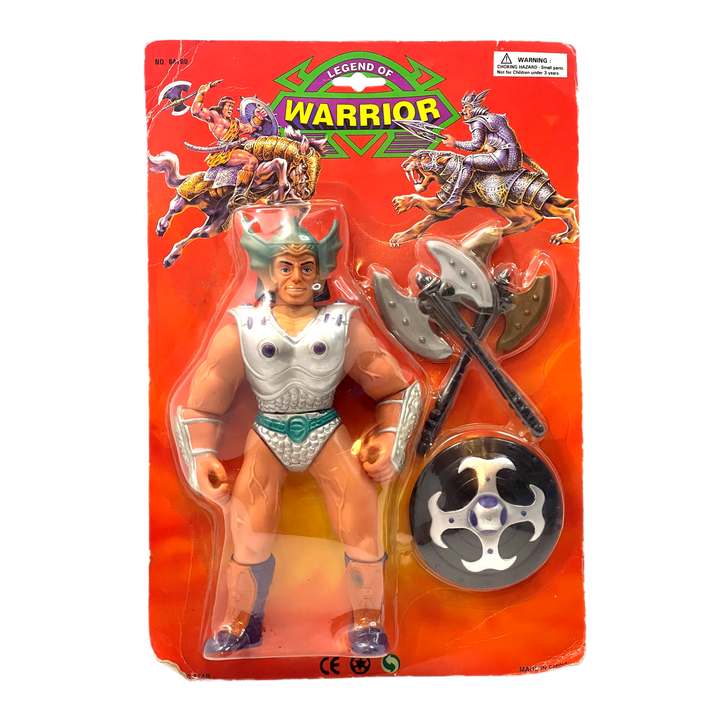 Hinstar Legend Of Warrior Vintage Action Figure mint on card assorted selection