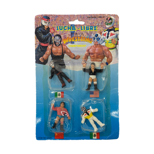 Lucha libre international championship mini wrestlers