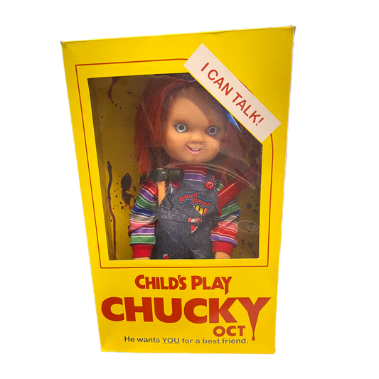 Spanish Speaking Chucky bootleg doll with box and accessories