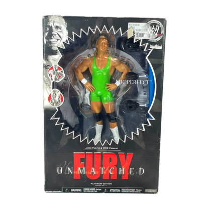 Jakks Unmatched Fury Mr. Perfect mib action figure statue