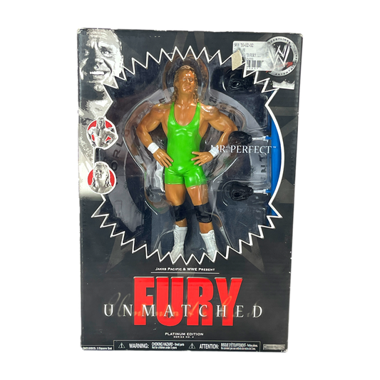 Jakks Unmatched Fury Mr. Perfect mib action figure statue
