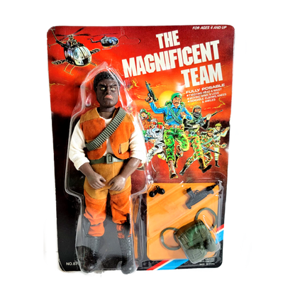 Paco toys The Magnificent Team vintage action figure GI Joe bootleg knockoff mego like