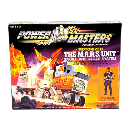 Lionel Power Masters The M.A.R.S Unit Missile and Radar System motorized vehicle misb 1980s Kenner mask