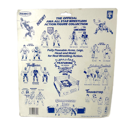 Remco AWA All Star Wrestlers Tag Team The Longriders