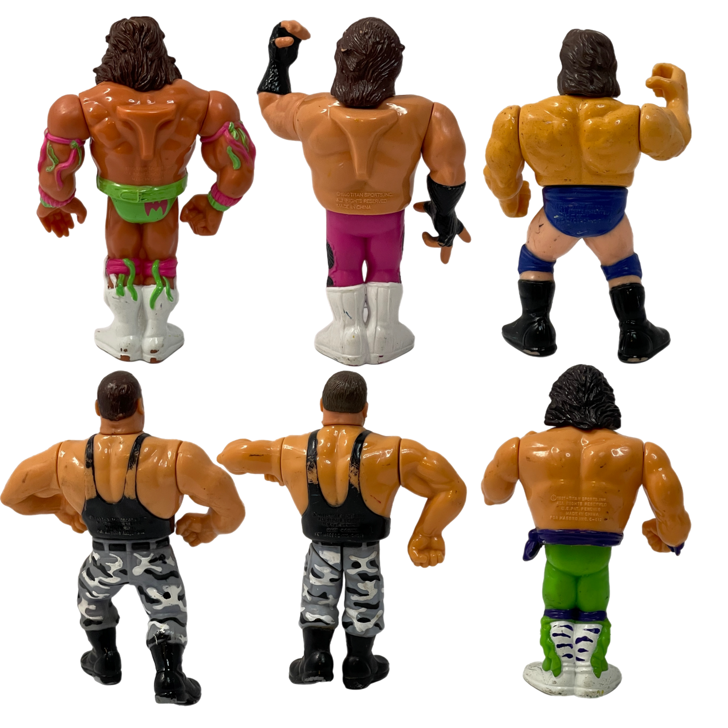 Vintage WWF Hasbro jobber vintage action figure lot