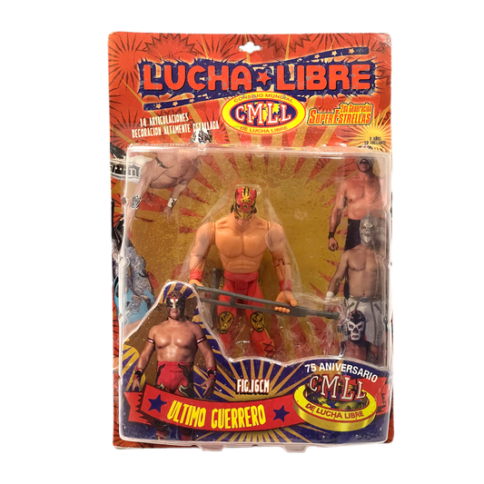 CMLL Hag lucha libre super estrellas Moc Ultimo Guerrero vintage action figure