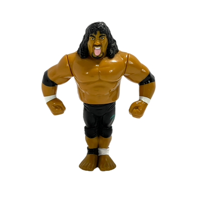 WWF Hasbro Samu of the Headshrinkers vintage action figure