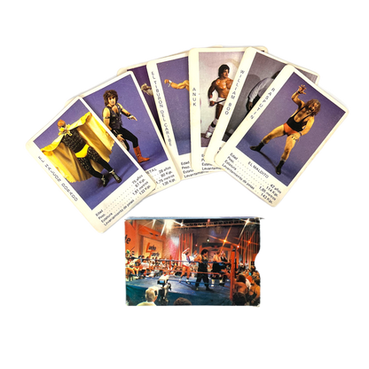 Lucha fuerte Deck of cards