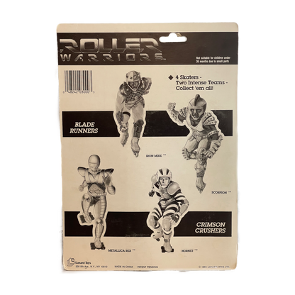 Lanard Toys Roller Warriors 80s roller derby knockoff vintage action figure