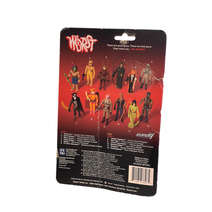 The Worst Super 7 Reaction Figures bundle of 5