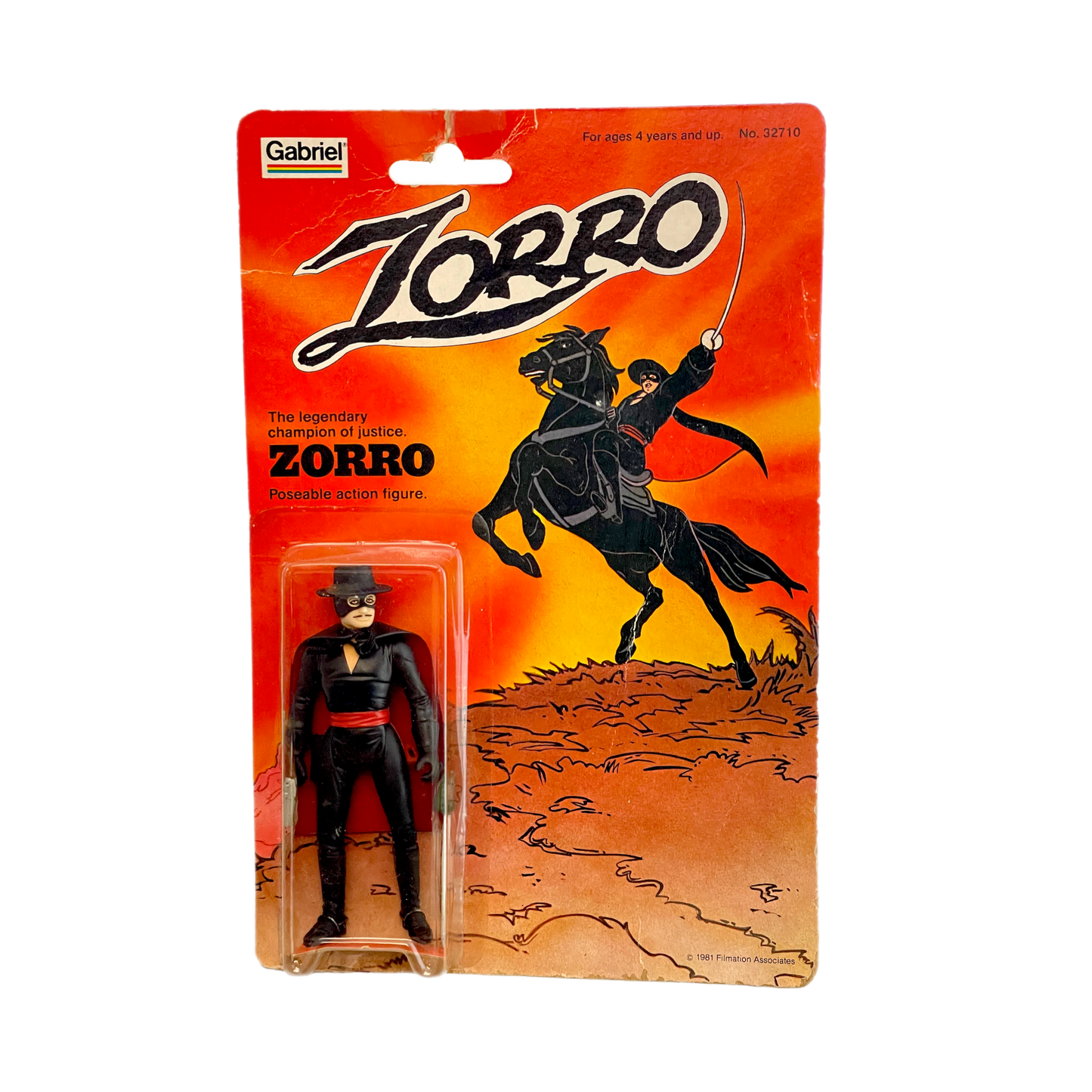 Zorro Gabriel Moc vintage action figure