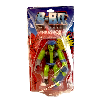 8 Bit Zombie Thrashor motu 80s inspired vinyl action figure