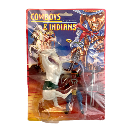 Cowboys and Indians bootleg knockoff vintage action figure