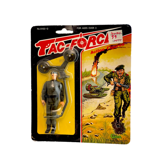 Tac-Force soldier KO bootleg GI Joe Knockoff moc Gata Toys 80s