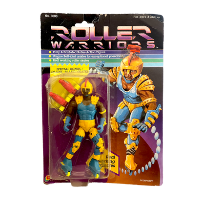 Lanard Toys Roller Warriors 80s roller derby knockoff vintage action figure