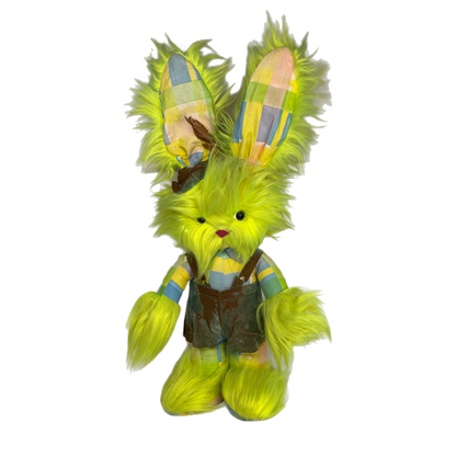 GREEN BUNNY PLUSH