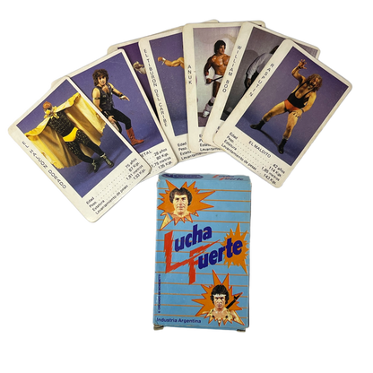Lucha fuerte Deck of cards