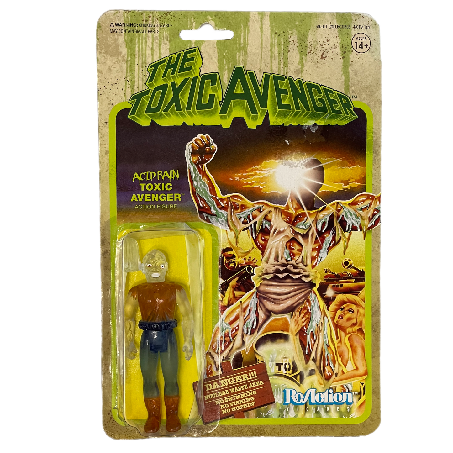 Super 7 Acid Rain Toxic Avenger Reaction Figure