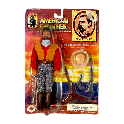 American Frontier Wyatt Earp DSI vintage action figure western gunfighter