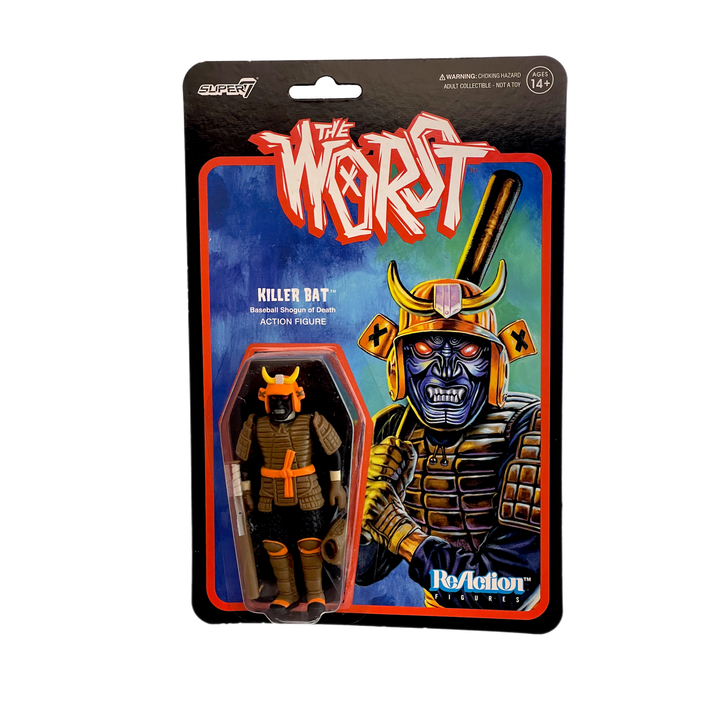 The Worst Super 7 Reaction Figures bundle of 5