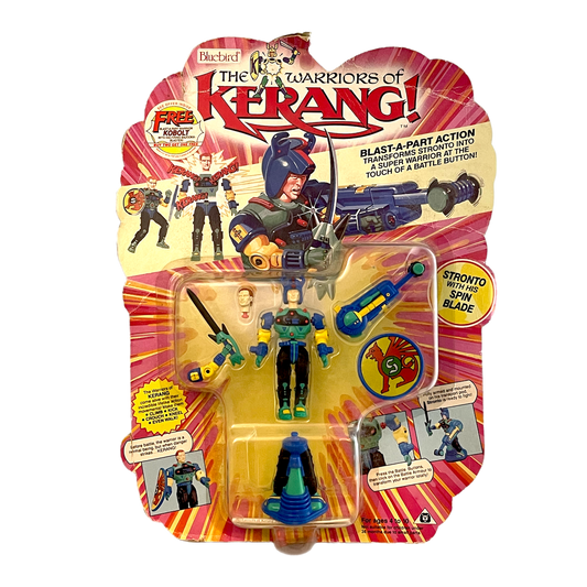 Bluebird The Warriors of Kerang vintage action figure